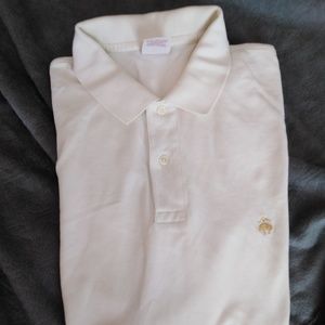 White short sleeve polo